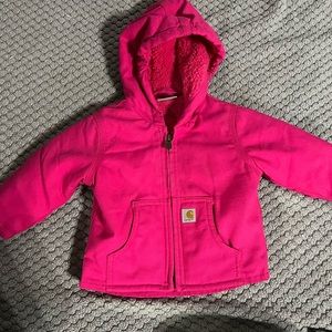 6 month pink Carhartt coat